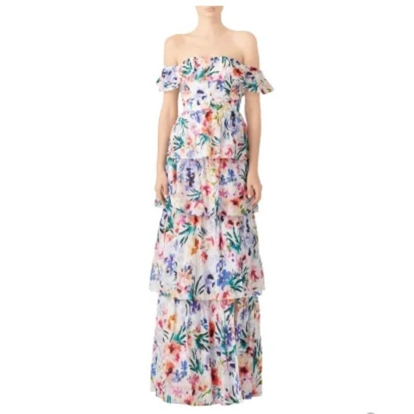 Amanda UprichardFloral Venezia Gown size Small